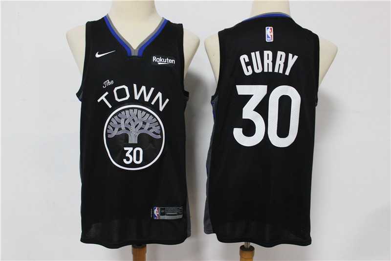 Warriors 30 Stephen Curry Black 2019-20 City Edition Nike Swingman Jersey,We sell and wholesale Warriors 30 Stephen Curry Black 2019-20 City Edition Nike Swingman Jersey on line form chian!